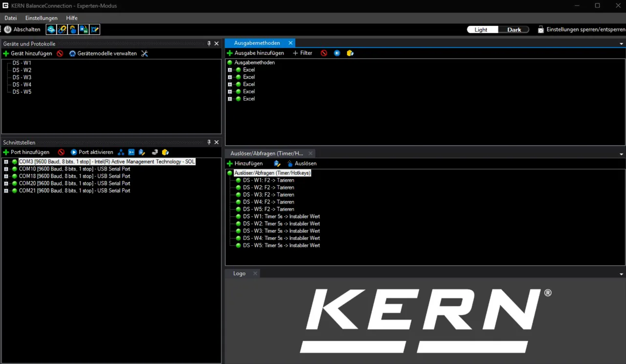Software KERN BalanceConnection SCD-4.0-PRO-DL