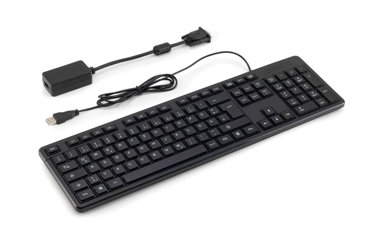 USB-Tastatur mit USB-Host-Schnittstelle KERN YKX-A10 USB-Tastatur mit USB-Host-Schnittstelle KERN YKX-A10