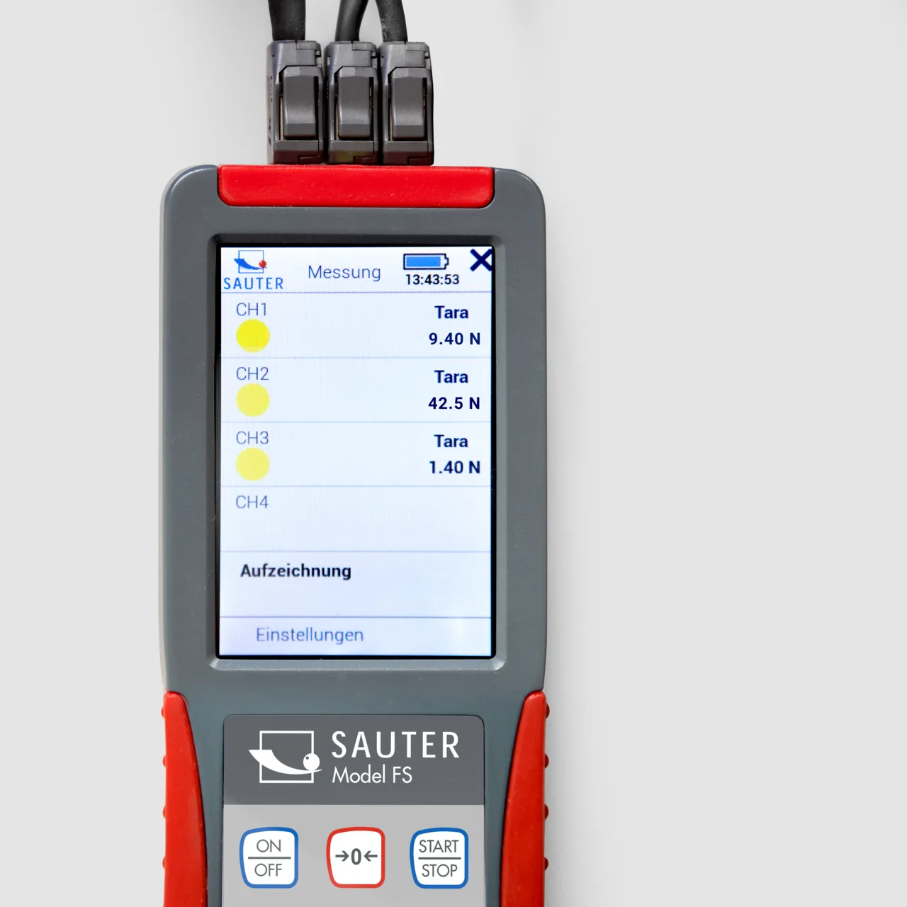 Digitales Kraftmessgerät SAUTER FS 4-500 Digitales Kraftmessgerät SAUTER FS 4-500