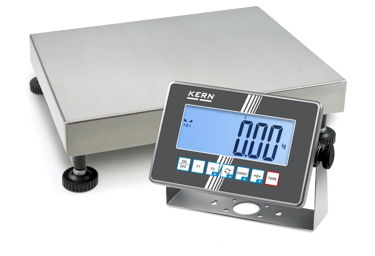 IoT-Line Plattformwaage mit Edelstahl-Auswertegerät KERN IXC 60K-2LM IoT-Line Plattformwaage mit Edelstahl-Auswertegerät KERN IXC 60K-2LM
