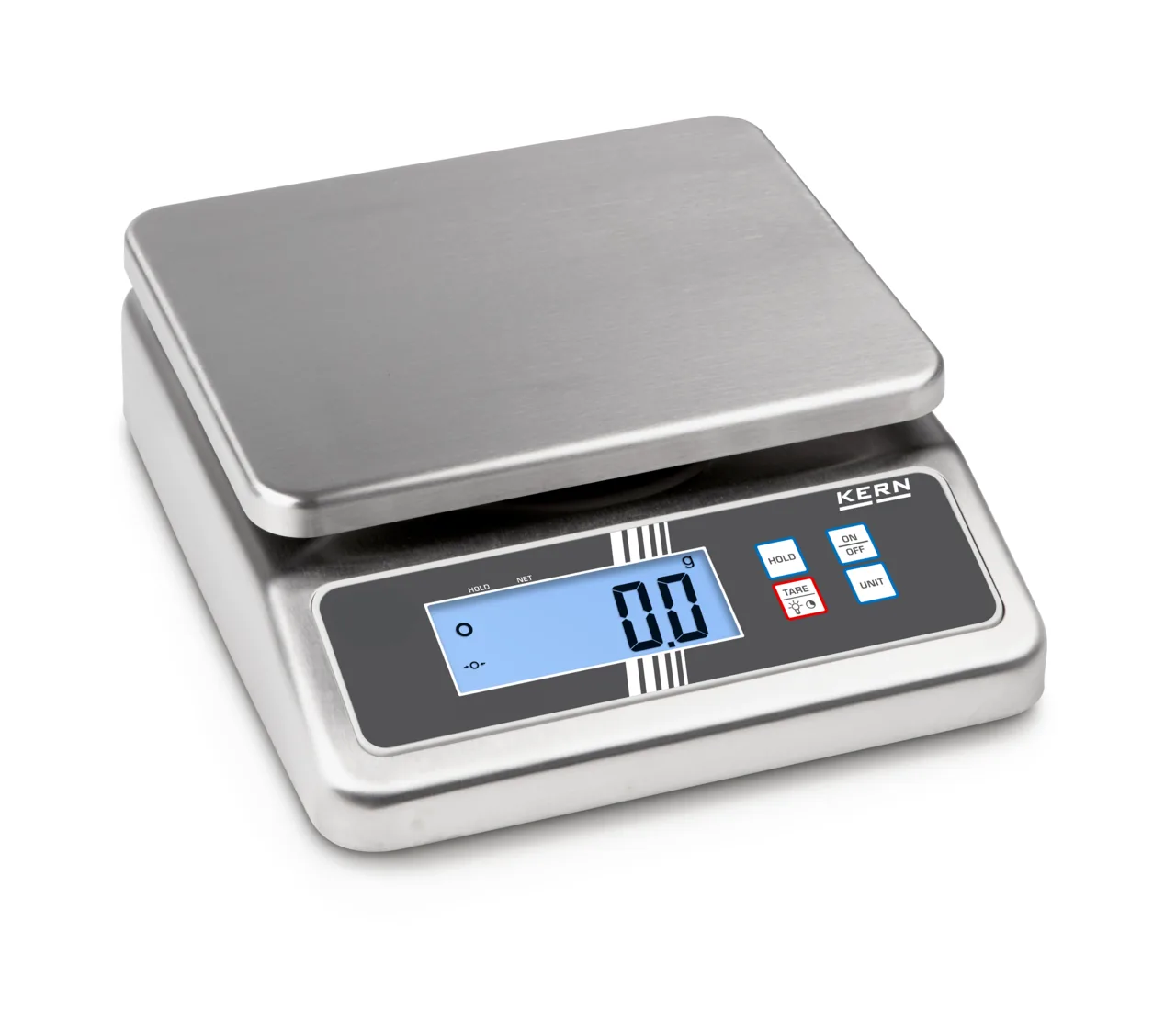 Edelstahl-Tischwaage KERN FOB 7K-4NL