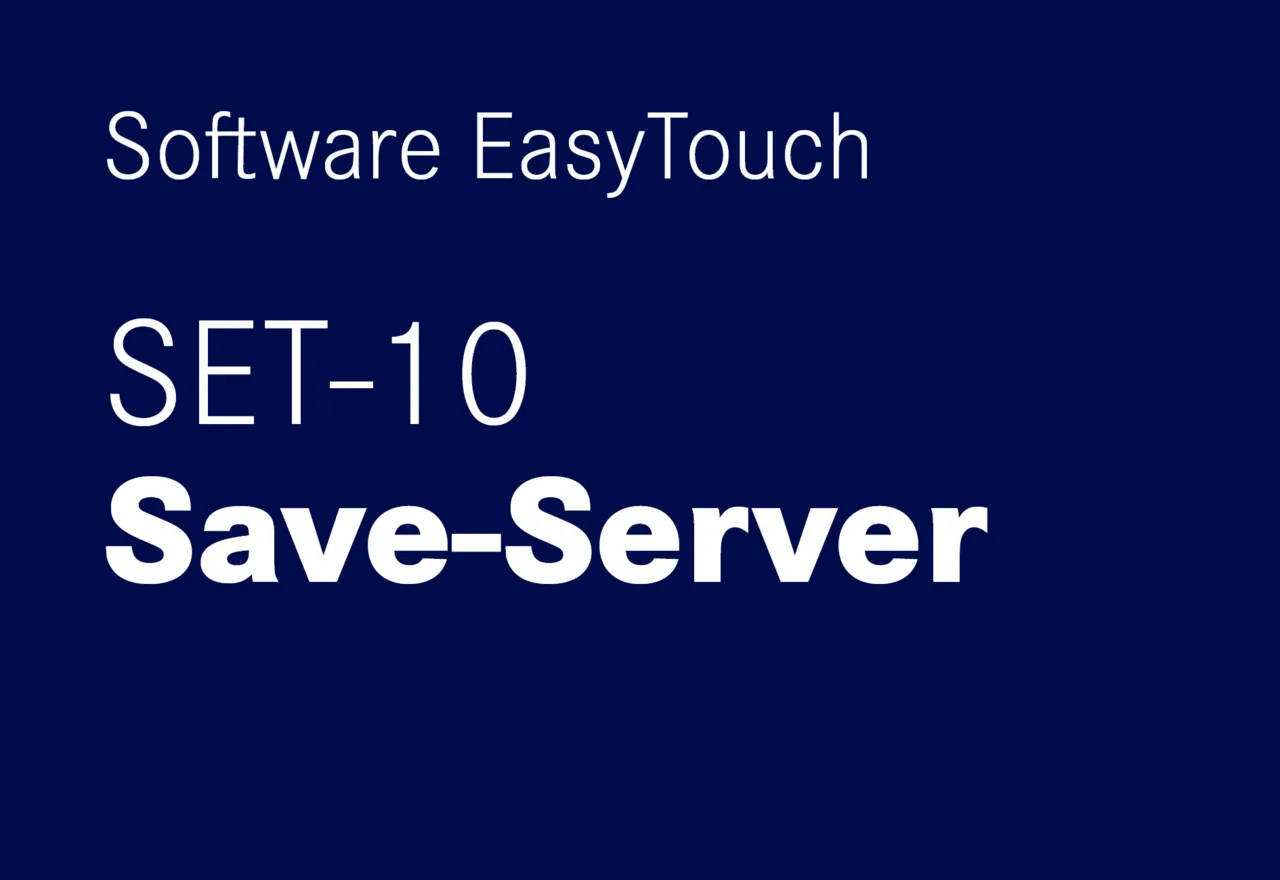 KERN EasyTouch SET-10 Save Server KERN EasyTouch SET-10 Save Server