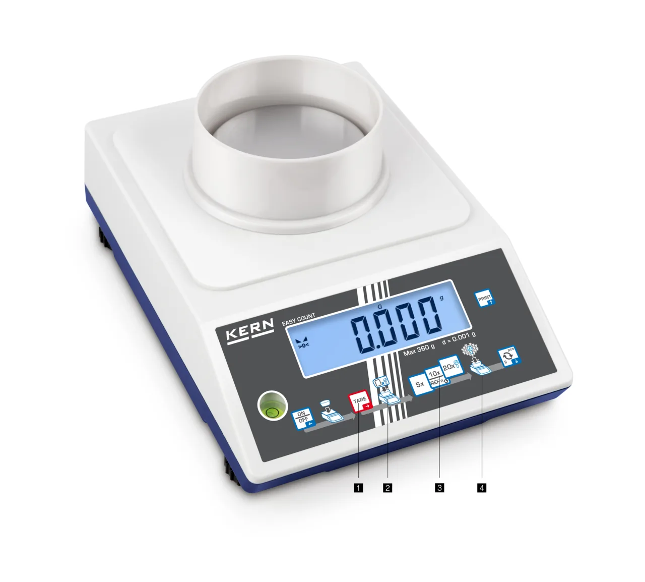IoT-Line Zählwaage KERN CKE 360-3 IoT-Line Zählwaage KERN CKE 360-3