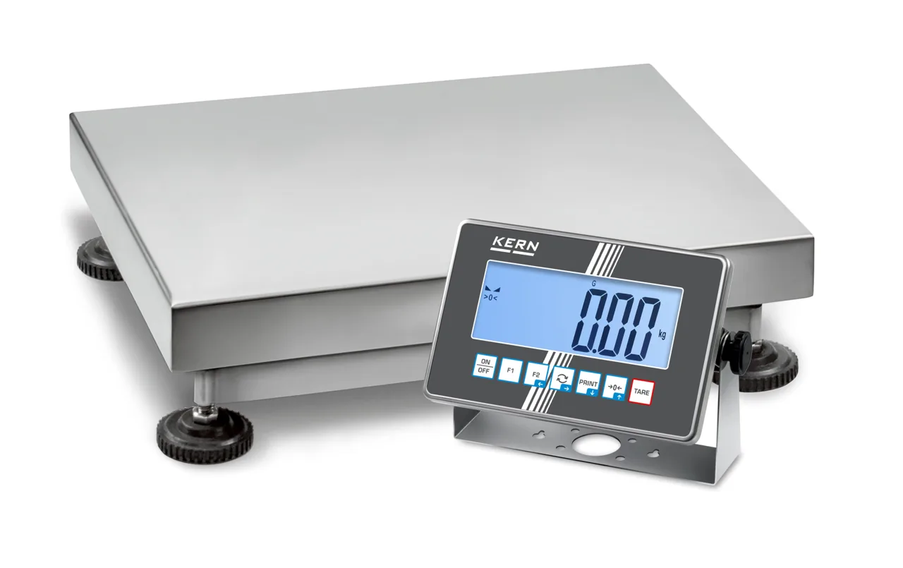 IoT-Line Edelstahl-Plattformwaage KERN SXC 60K-2LM IoT-Line Edelstahl-Plattformwaage KERN SXC 60K-2LM