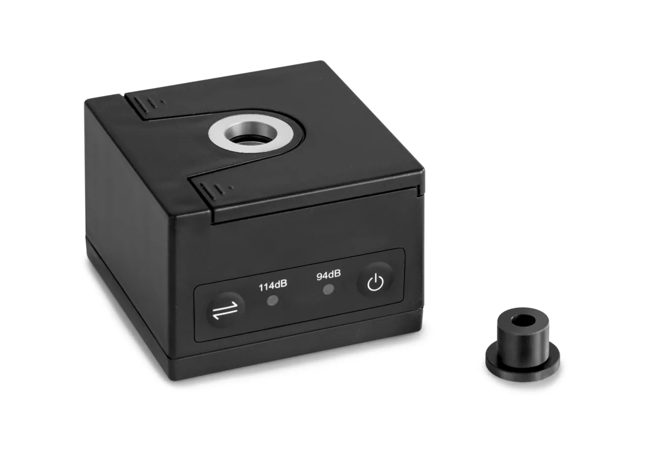 Kalibrator zur regelmäßigen Justage des Schallpegelmessgeräts SAUTER BSWA-01 Kalibrator zur regelmäßigen Justage des Schallpegelmessgeräts SAUTER BSWA-01