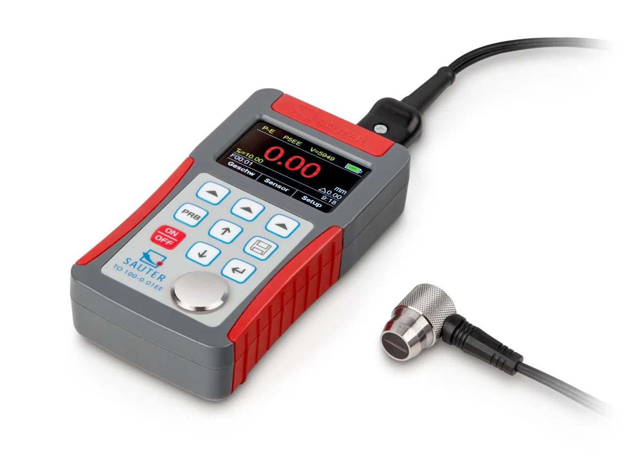 Ultraschall-Materialdickenmessgerät SAUTER TO 100-0.01EE