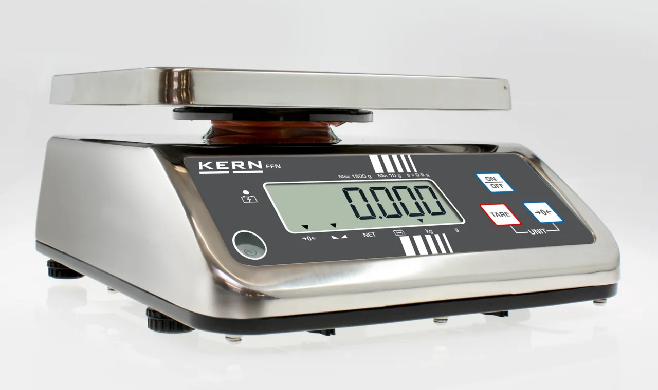 IP-geschützte Tischwaage KERN FFN 6K1IPN