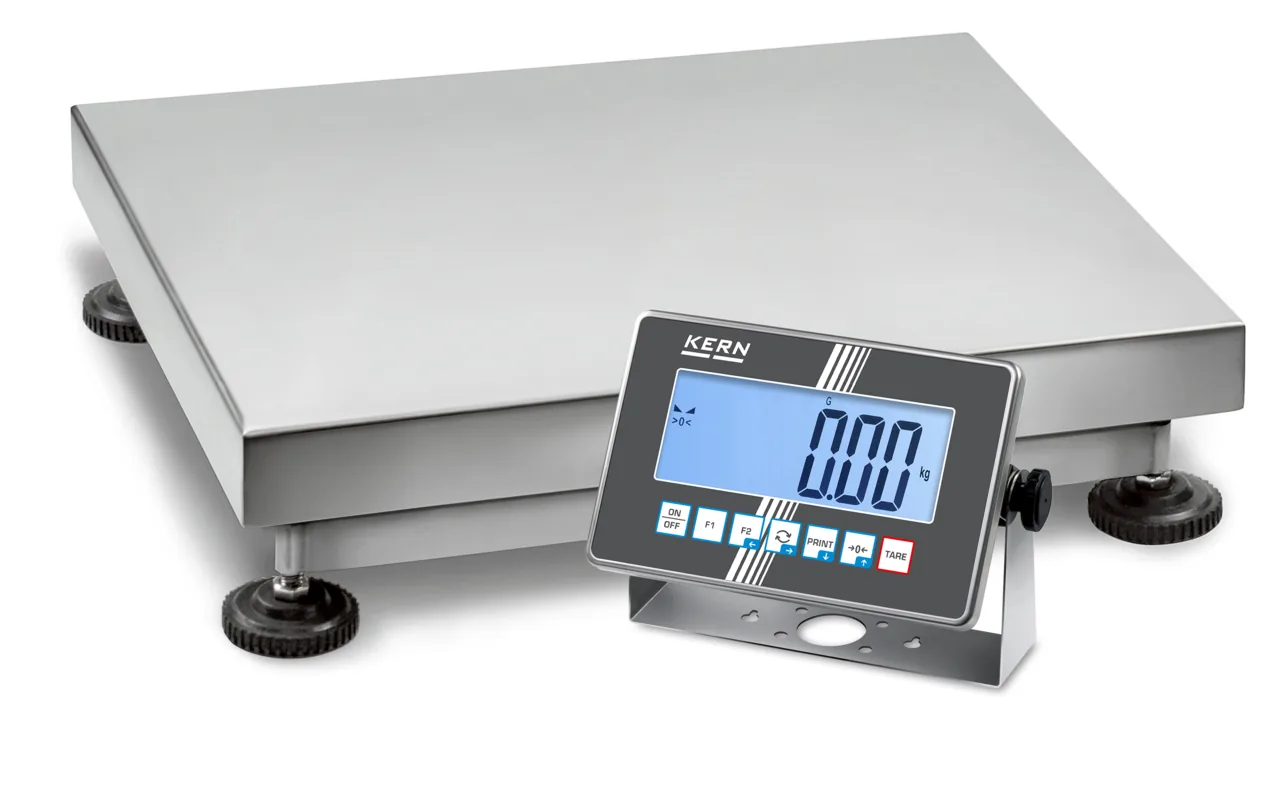 IoT-Line Edelstahl-Plattformwaage KERN SXC 100K-2LM IoT-Line Edelstahl-Plattformwaage KERN SXC 100K-2LM