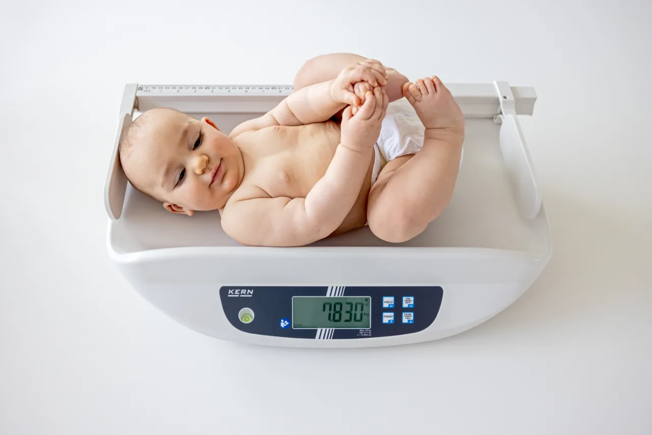 IoT-Line Babywaage KERN MBA 10K-3M