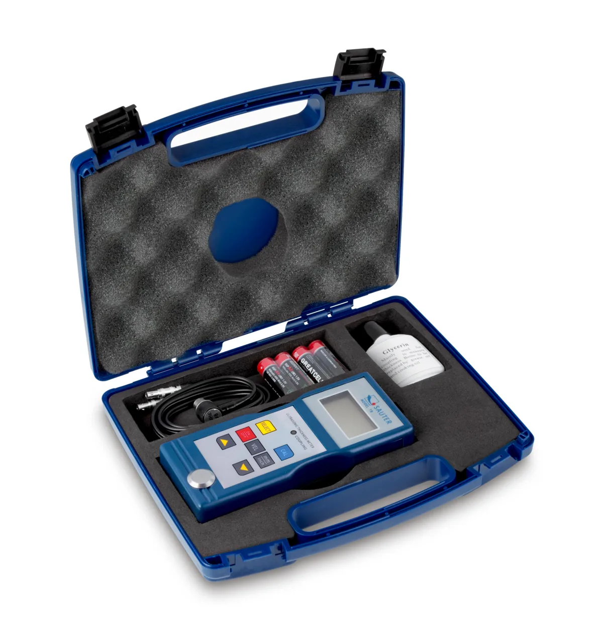 Ultraschall-Materialdickenmessgerät SAUTER TB 200-0.1US-RED