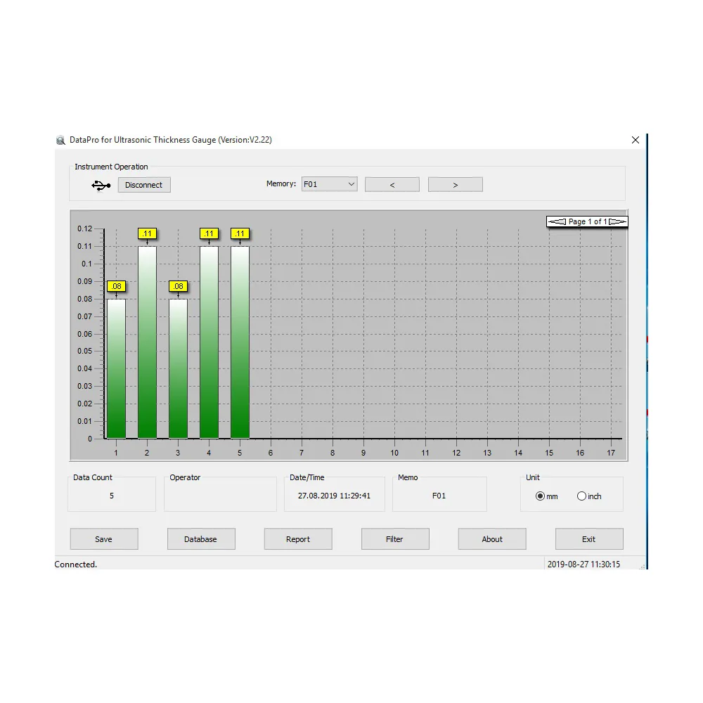 Datenübertragungssoftware SAUTER ATU-04TU